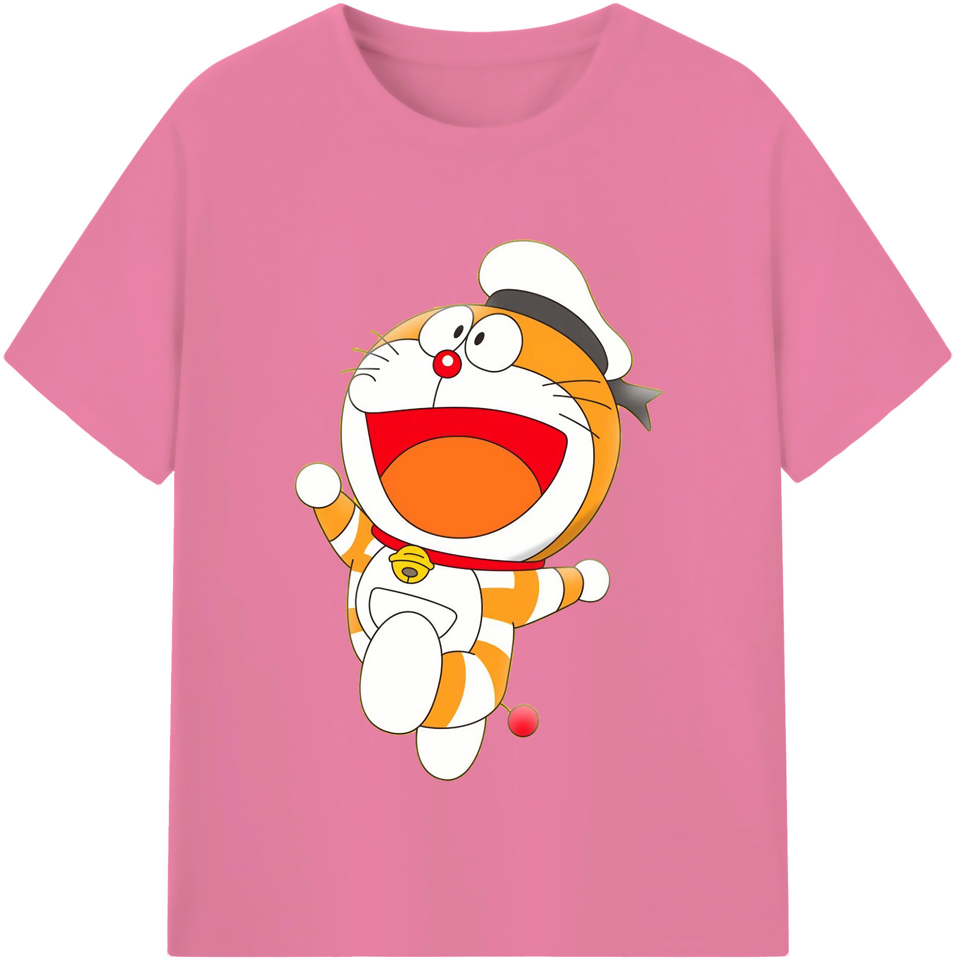 （画像用） ドラえもん Doraemon 綿100％半袖Tシャツ（フロントプリント）